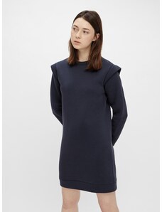 Navy Blue Sweatshirt Dress Pieces - Women's