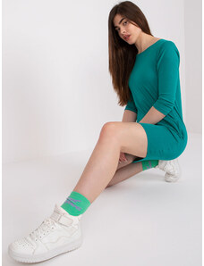 Fashionhunters Green cotton tunic Canaria MAYFLIES