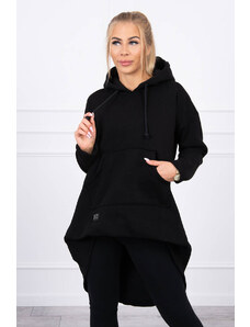 Kesi Reinforced hoodie black with long back