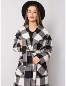 Dámsky kabát Fashionhunters Checkered