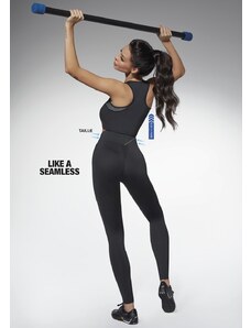 Bas Bleu PERFECTBODY seamless sports leggings with wasp waist and welt emphasizing the buttocks