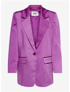 Purple Women's Satin Jacket ONLY Lana - Women