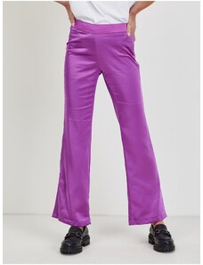 Purple Women's Satin Pants ONLY Paige - Women's