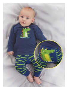 Denokids Crocodile Baby Boy T-shirt Leggings-Pants Suit