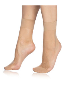 Bellinda FLY SOCKS 15 DEN - Dámske silonkové ponožky - almond