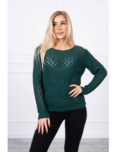 Kesi Openwork sweater green