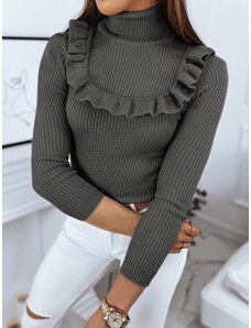 Women's sweater NOAH, dark grey Dstreet