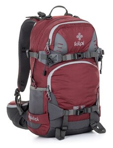 Ski touring and freeride backpack Kilpi RISE-U dark red