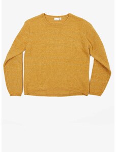 Mustard girly sweater name it Ronna - unisex