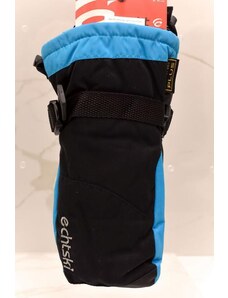 Modro-čierne bezpalcové rukavice ECHT SKI S-M-L