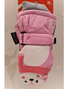 Detské bezpalcové ružové rukavice ECHT GOLOVEJOY 1-3YEAR