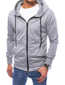 Grey men's Dstreet zipper sweatshirt