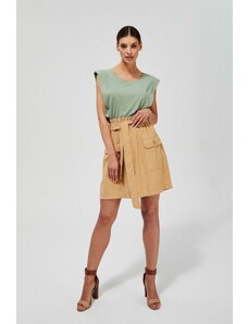 Moodo Skirt with a gathered waist