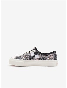 Black and white girly patterned sneakers VANS - Girls