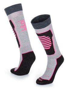 Kids ski socks KILPI ANXO-J pink