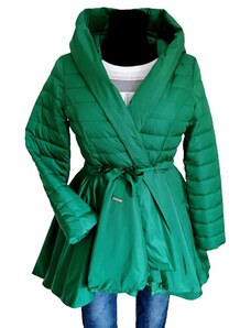 EU Design Eva kabát dámsky športový zelený