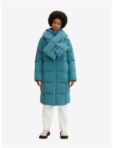 Turquoise Women's Winter Quilted Coat Tom Tailor - Women