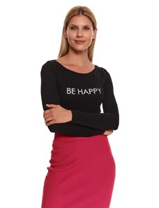 Dámske tričko s dlhym rukávom Top Secret Be Happy