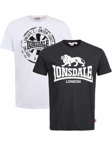 Pánske tričko Lonsdale 2 Pack