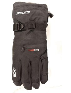 Pánske čierne lyžiarske rukavice ECHT KLOSTERS L-XL-2XL