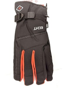 Pánske čierne lyžiarske rukavice ECHT LIVIGNO L-XL-2XL