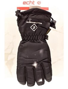 Čierne lyžiarske rukavice ECHT DOLOMITY M-L-XL