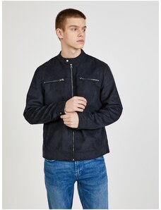 Black Suede Jacket ONLY & SONS Willow - Men