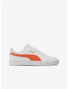 Orange and white kids sneakers Puma Shuffle Jr - Boys