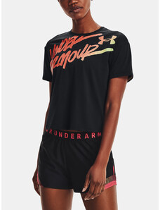 Under Armour T-Shirt Live Chroma Graphic Tee-BLK - Women