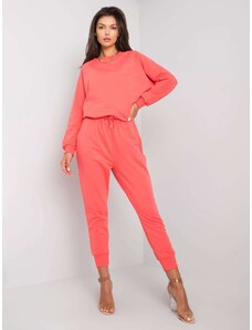 Fashionhunters Women's trousers made of coral cotton