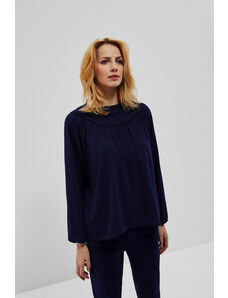 Moodo Ordinary shirt blouse - dark blue