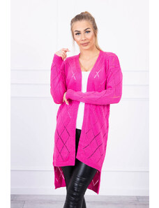 Kesi Sweater with a geometric pattern pink neon