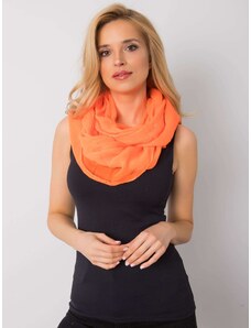 Fashionhunters Fluo orange viscose neck warmer