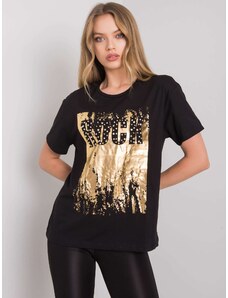 Dámske tričko Fashionhunters Golden