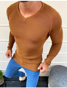 DStreet Men's Sweater, Camel WX1644