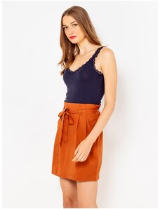 Brown Women's Skirt with Pockets CAMAIEU - Ladies