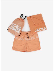 Pánske plavky Jack & Jones Towel & Backpack Set
