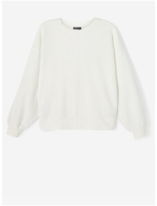 White Girly Oversize Sweatshirt name it Dute - Girls