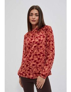Moodo Shirt with floral collar