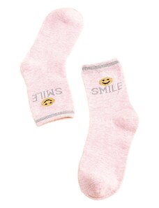 Children's socks Shelvt light pink Smile
