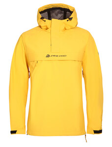 Men's jacket with membrane ALPINE PRO AXAT spectra yellow
