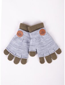 Yoclub Kids's Gloves RED-0242C-AA50-004