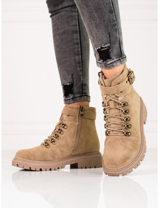 GOODIN Suede trappers for women Shelvt