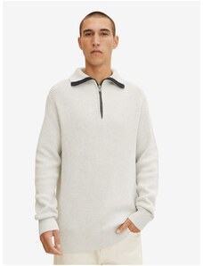 Light Grey Men's Sweater Tom Tailor - Men's