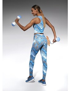 Bas Bleu ENERGY sports leggings with Super Push-Up effect and fashionable print