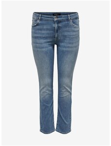 Blue Women Straight Fit Jeans ONLY CARMAKOMA Alicia - Women