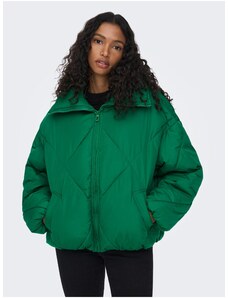 Green Women's Winter Oversize Jacket ONLY Tamara - Women