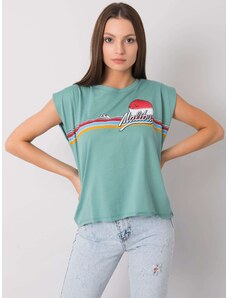 Fashionhunters Women's cotton T-shirt with print
