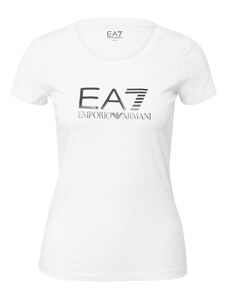 EA7 Emporio Armani Tričko čierna / biela