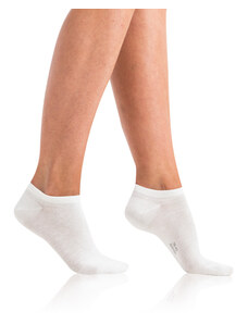 Bellinda GREEN ECOSMART IN-SHOE SOCKS - Krátke ponožky z bio bavlny - biela